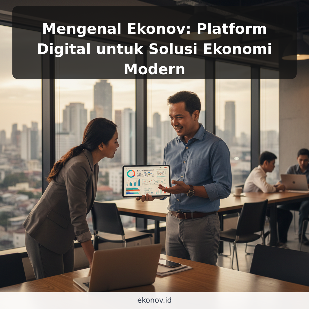 Mengenal Ekonov: Platform Digital untuk Solusi Ekonomi Modern - ilustrasi