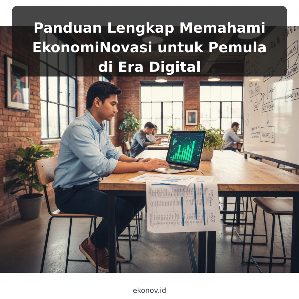Panduan Lengkap Memahami EkonomiNovasi untuk Pemula di Era Digital - ilustrasi
