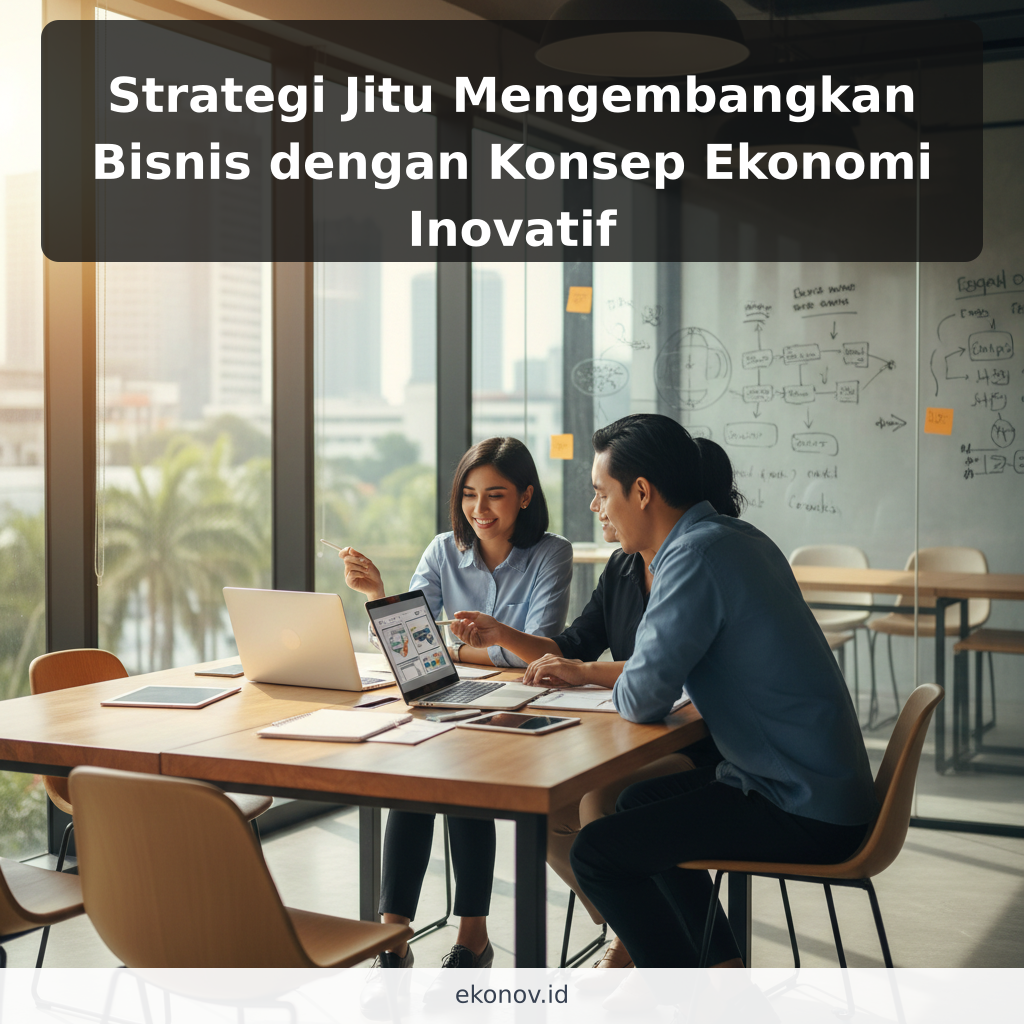 Strategi Jitu Mengembangkan Bisnis dengan Konsep Ekonomi Inovatif - ilustrasi