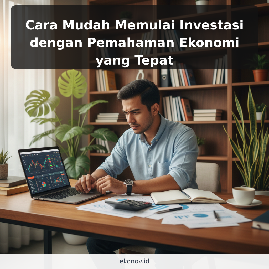 Cara Mudah Memulai Investasi dengan Pemahaman Ekonomi yang Tepat - ilustrasi