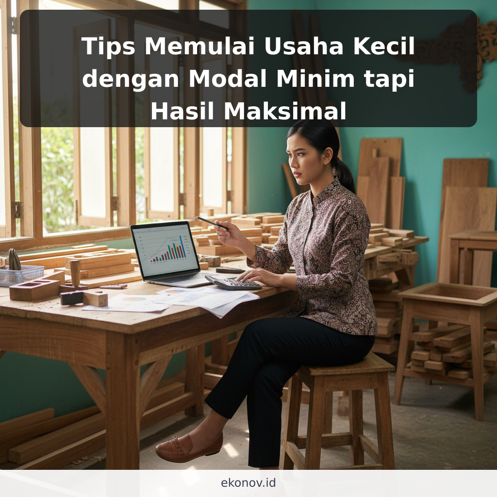 Tips Memulai Usaha Kecil dengan Modal Minim tapi Hasil Maksimal - ilustrasi