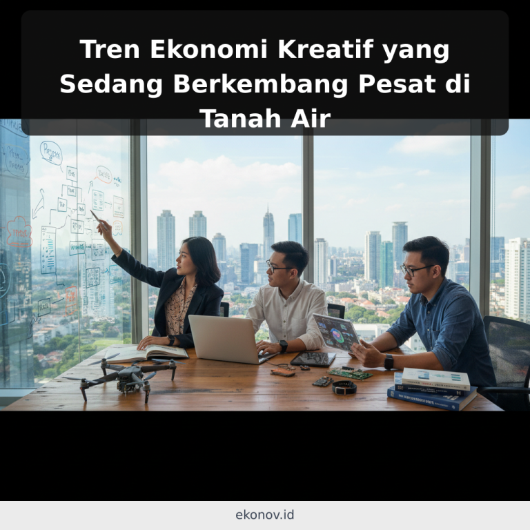 Tren Ekonomi Kreatif yang Sedang Berkembang Pesat di Tanah Air