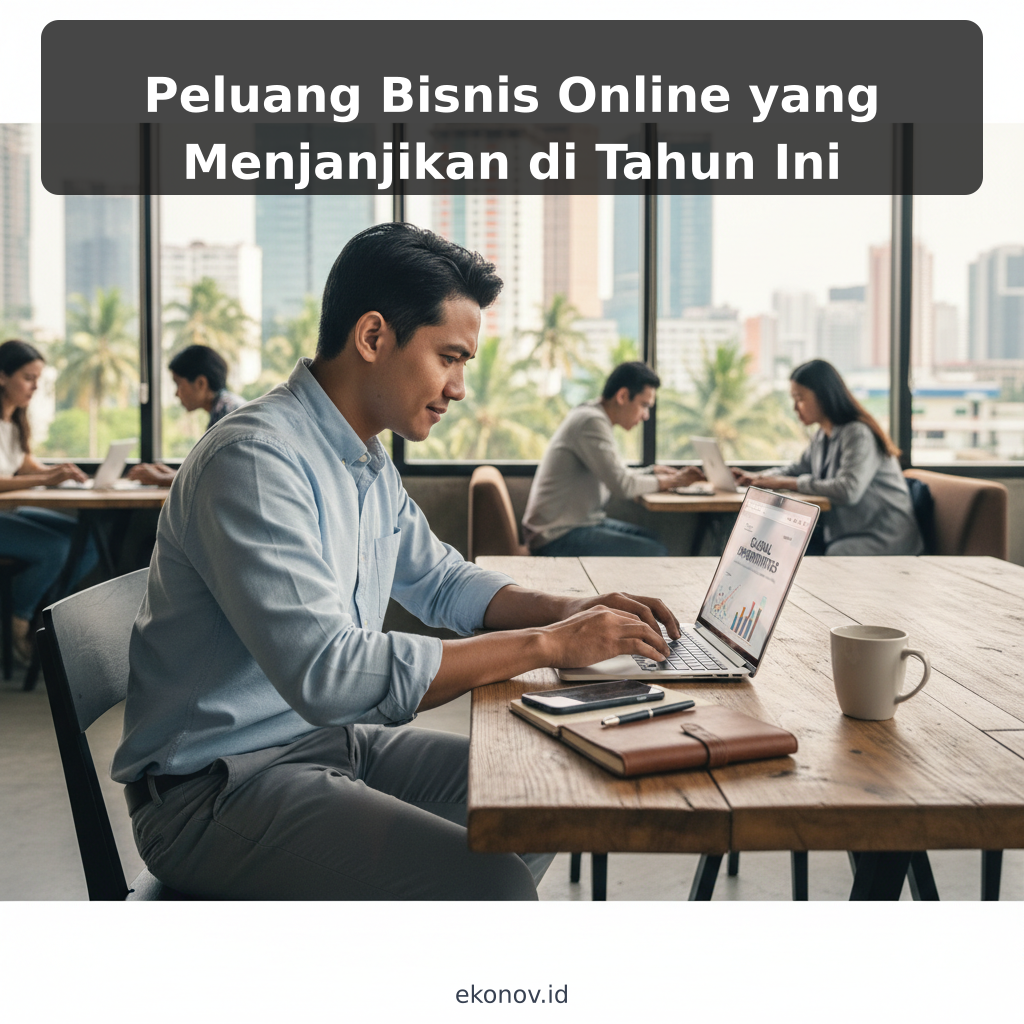 Peluang Bisnis Online yang Menjanjikan di Tahun Ini - ilustrasi