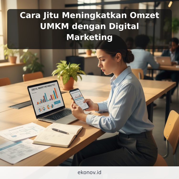 Cara Jitu Meningkatkan Omzet UMKM dengan Digital Marketing