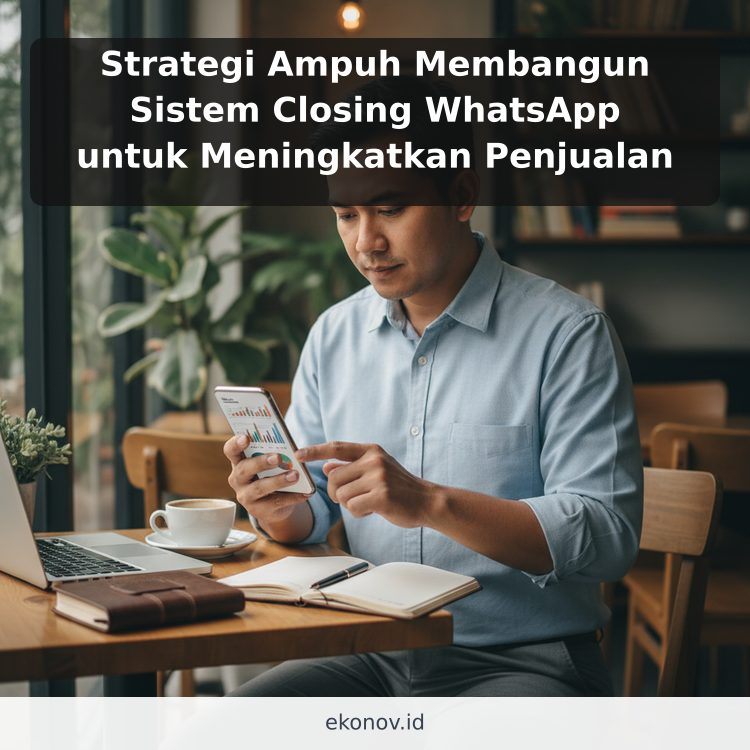 Strategi Ampuh Membangun Sistem Closing WhatsApp untuk Meningkatkan Penjualan ilustrasi