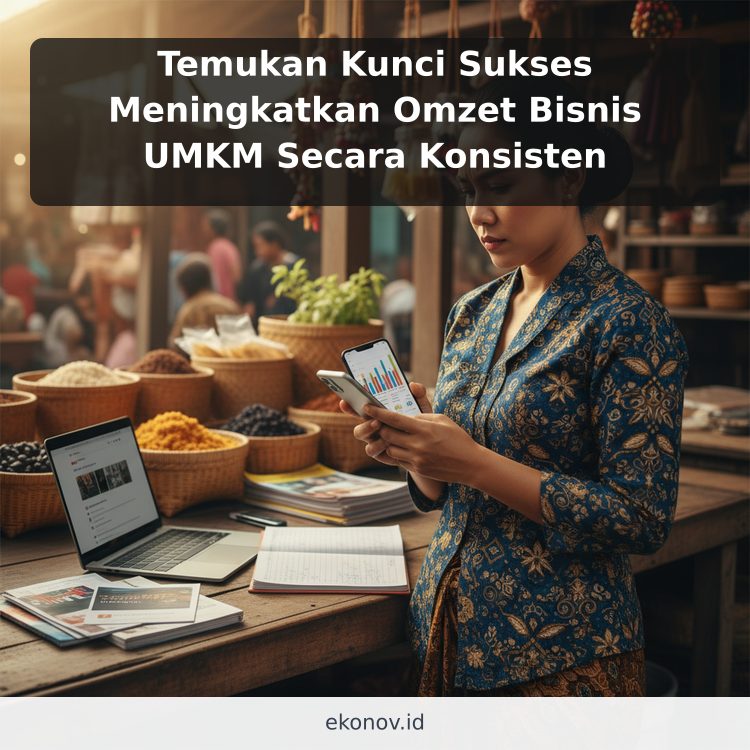 Temukan Kunci Sukses Meningkatkan Omzet Bisnis UMKM Secara Konsisten ilustrasi