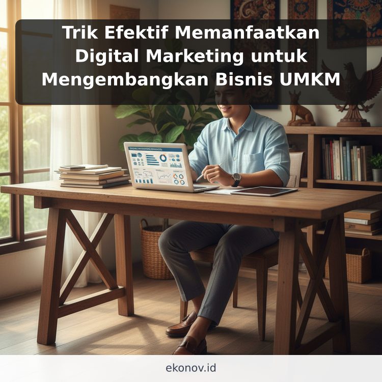 Trik Efektif Memanfaatkan Digital Marketing untuk Mengembangkan Bisnis UMKM ilustrasi