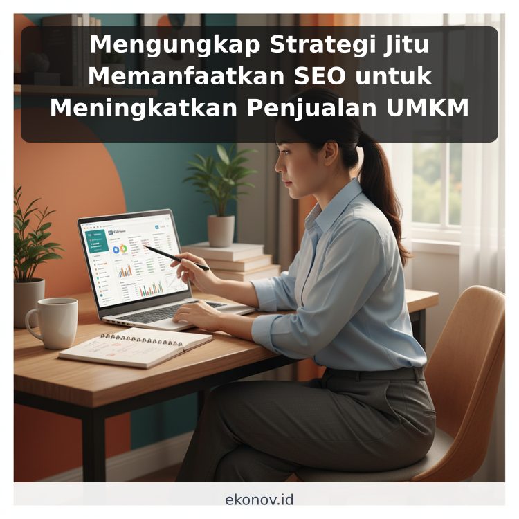 Mengungkap Strategi Jitu Memanfaatkan SEO untuk Meningkatkan Penjualan UMKM ilustrasi