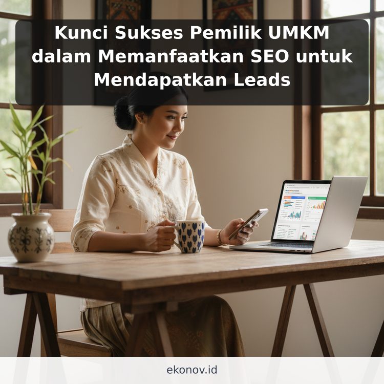 Kunci Sukses Pemilik UMKM dalam Memanfaatkan SEO untuk Mendapatkan Leads ilustrasi