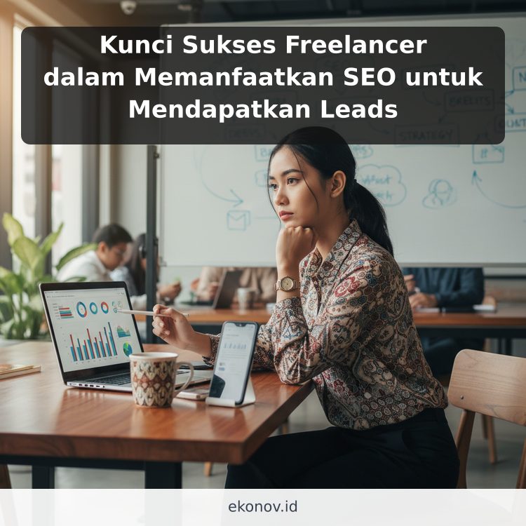 Kunci Sukses Freelancer dalam Memanfaatkan SEO untuk Mendapatkan Leads ilustrasi