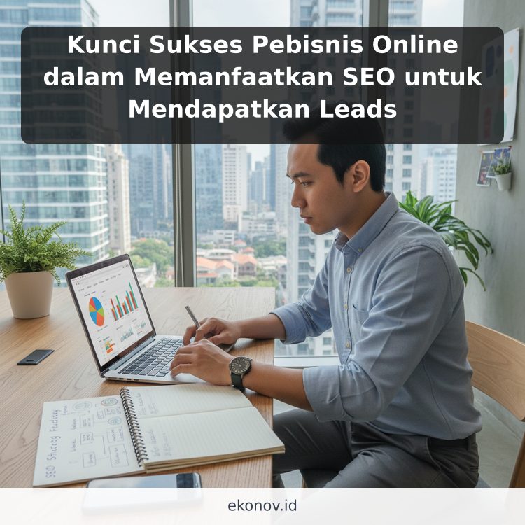 Kunci Sukses Pebisnis Online dalam Memanfaatkan SEO untuk Mendapatkan Leads ilustrasi