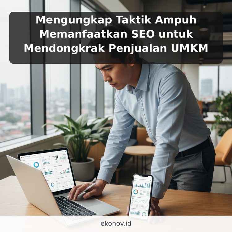 Mengungkap Taktik Ampuh Memanfaatkan SEO untuk Mendongkrak Penjualan UMKM ilustrasi