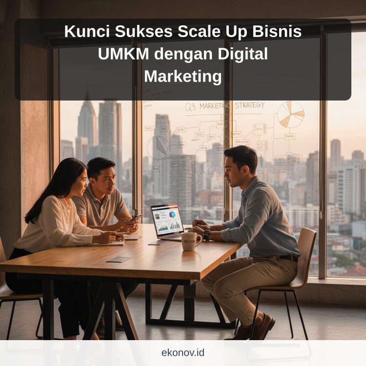 Kunci Sukses Scale Up Bisnis UMKM dengan Digital Marketing