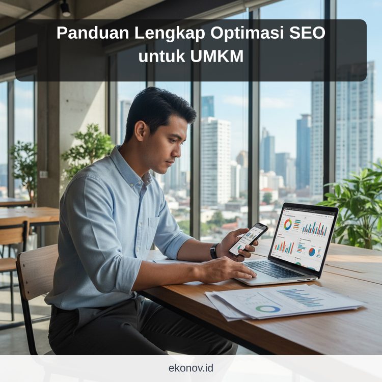 Ilustrasi cara mendapatkan pelanggan dari google - Panduan Lengkap Optimasi SEO untuk UMKM
