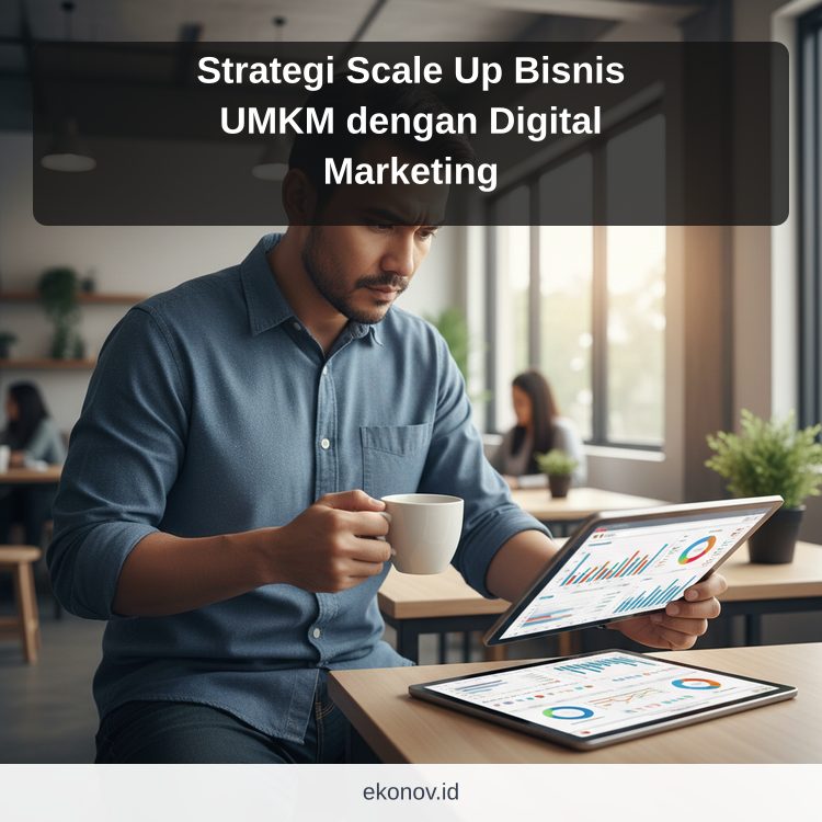 Ilustrasi cara mendapatkan pelanggan dari google - Strategi Scale Up Bisnis UMKM dengan Digital Marketing