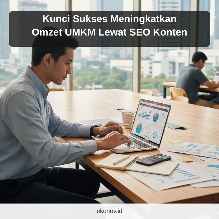 Ilustrasi cara mendapatkan pelanggan dari google - Kunci Sukses Meningkatkan Omzet UMKM Lewat SEO Konten