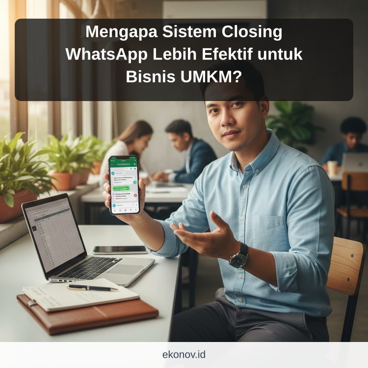 Ilustrasi cara mendapatkan pelanggan dari google - Mengapa Sistem Closing WhatsApp Lebih Efektif untuk Bisnis UMKM?