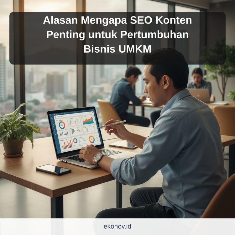 Ilustrasi cara mendapatkan pelanggan dari google - Alasan Mengapa SEO Konten Penting untuk Pertumbuhan Bisnis UMKM