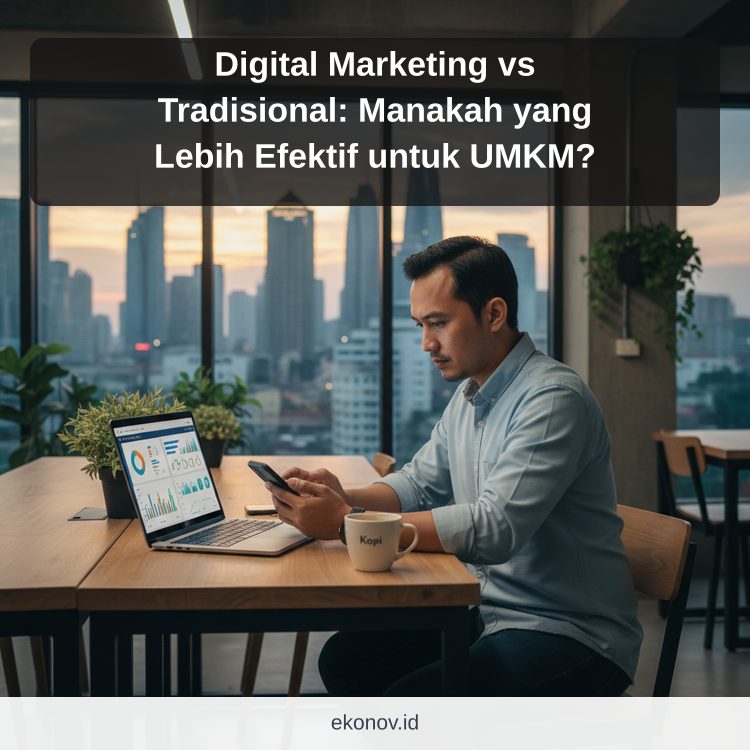 cara mendapatkan pelanggan dari google - Digital Marketing vs Tradisional: Manakah yang Lebih Efektif untuk UMKM?