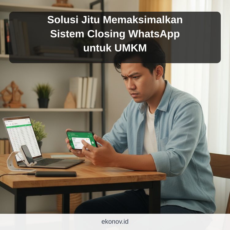 Ilustrasi cara mendapatkan pelanggan dari google - Solusi Jitu Memaksimalkan Sistem Closing WhatsApp untuk UMKM