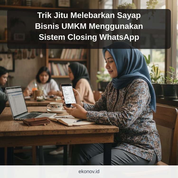 Trik Jitu Melebarkan Sayap Bisnis UMKM Menggunakan Sistem Closing WhatsApp