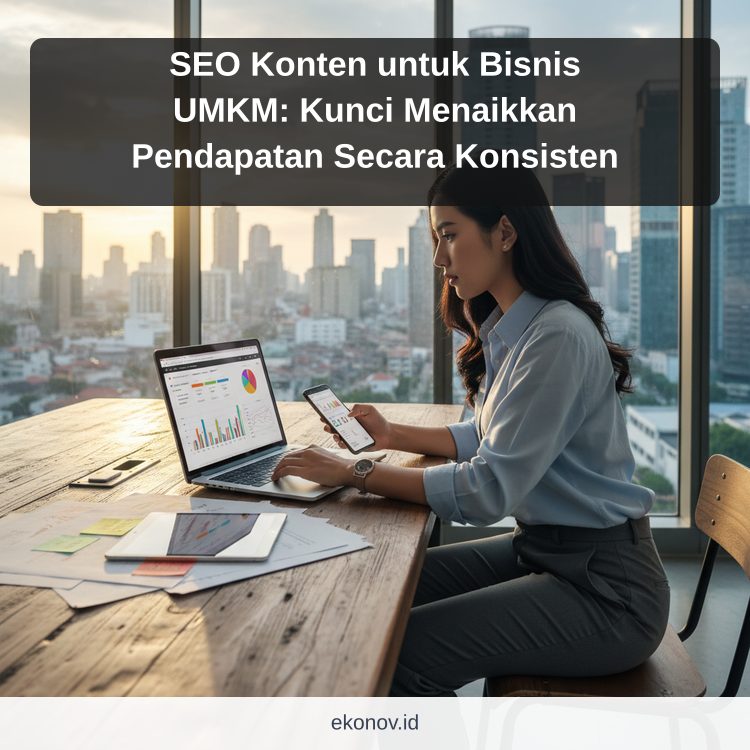 Ilustrasi cara mendapatkan pelanggan dari google - SEO Konten untuk Bisnis UMKM: Kunci Menaikkan Pendapatan Secara Ko...