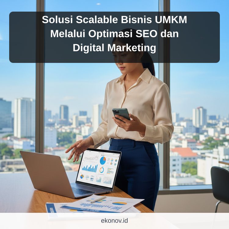 Ilustrasi cara mendapatkan pelanggan dari google - Solusi Scalable Bisnis UMKM Melalui Optimasi SEO dan Digital Marke...