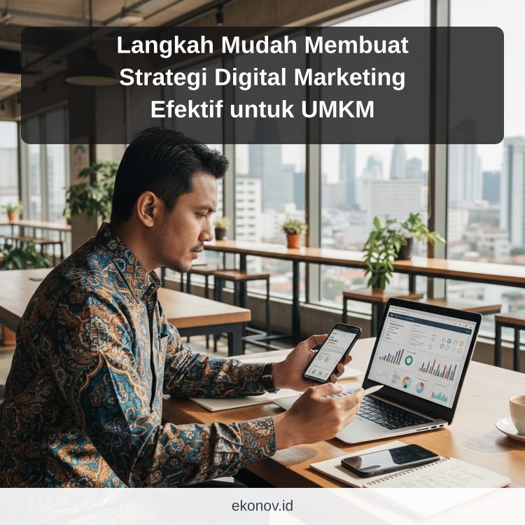 Ilustrasi cara mendapatkan pelanggan dari google - Langkah Mudah Membuat Strategi Digital Marketing Efektif untuk UMKM
