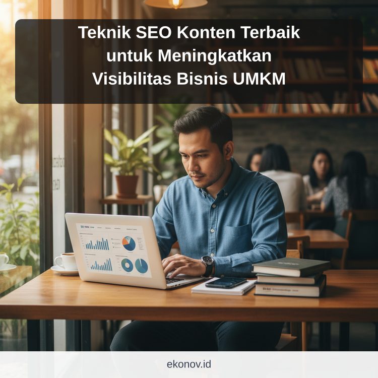 Ilustrasi cara mendapatkan pelanggan dari google - Teknik SEO Konten Terbaik untuk Meningkatkan Visibilitas Bisnis UMKM