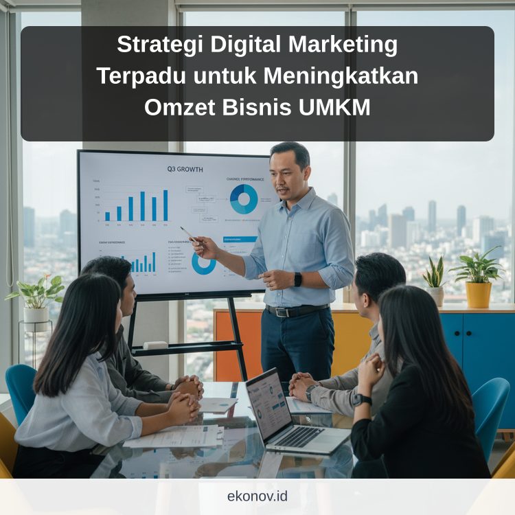 Ilustrasi cara mendapatkan pelanggan dari google - Strategi Digital Marketing Terpadu untuk Meningkatkan Omzet Bisnis...