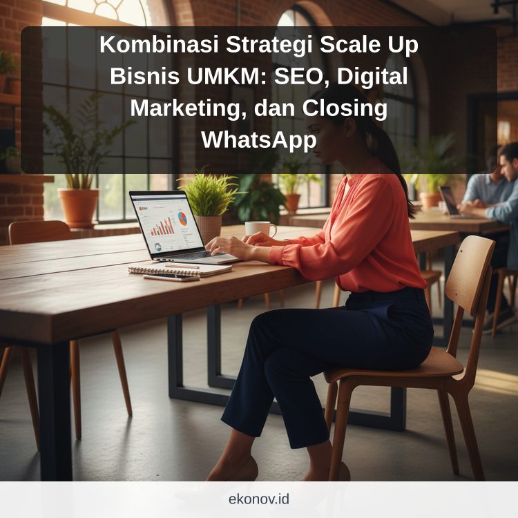 Ilustrasi cara mendapatkan pelanggan dari google - Kombinasi Strategi Scale Up Bisnis UMKM: SEO, Digital Marketing, d...