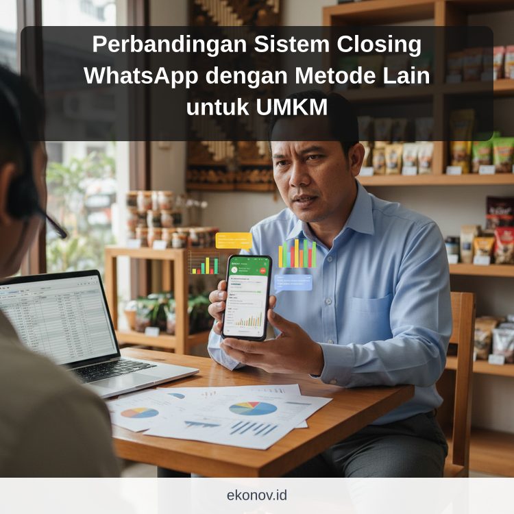 Ilustrasi cara mendapatkan pelanggan dari google - Perbandingan Sistem Closing WhatsApp dengan Metode Lain untuk UMKM