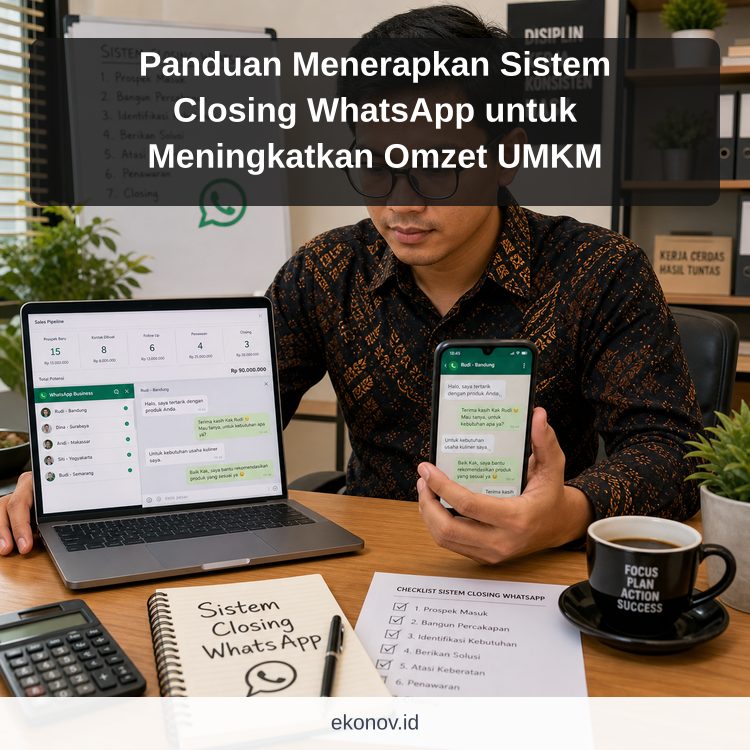 Ilustrasi cara mendapatkan pelanggan dari google - Panduan Menerapkan Sistem Closing WhatsApp untuk Meningkatkan Omze...