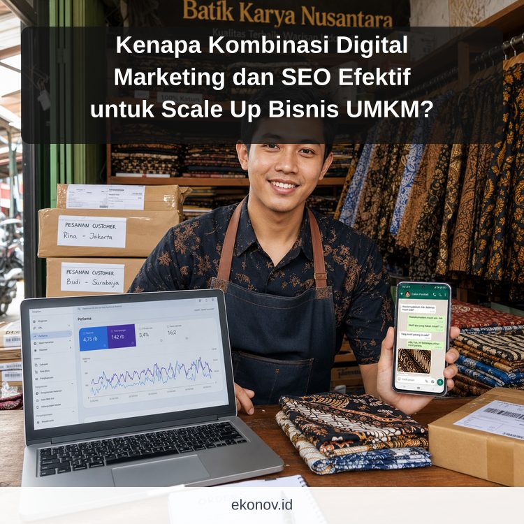 Kenapa Kombinasi Digital Marketing dan SEO Efektif untuk Scale Up Bisnis UMKM?