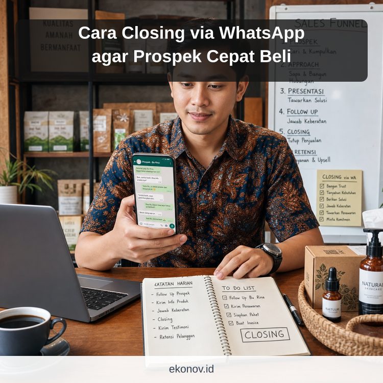 Cara Closing via WhatsApp agar Prospek Cepat Beli