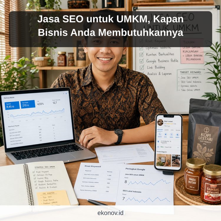 Ilustrasi cara mendapatkan pelanggan dari google - Jasa SEO untuk UMKM, Kapan Bisnis Anda Membutuhkannya