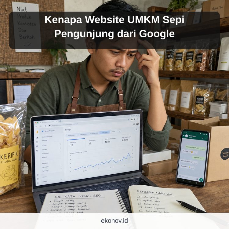 Kenapa Website UMKM Sepi Pengunjung dari Google