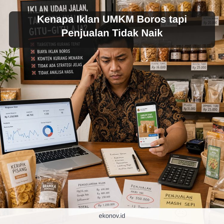Ilustrasi cara mendapatkan pelanggan dari google - Kenapa Iklan UMKM Boros tapi Penjualan Tidak Naik