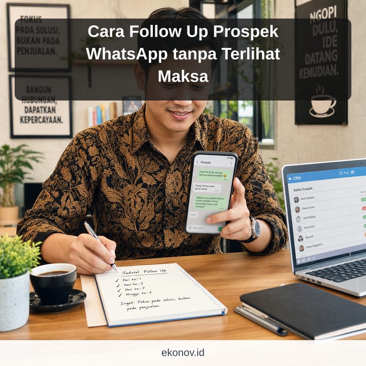 Ilustrasi cara mendapatkan pelanggan dari google - Cara Follow Up Prospek WhatsApp tanpa Terlihat Maksa