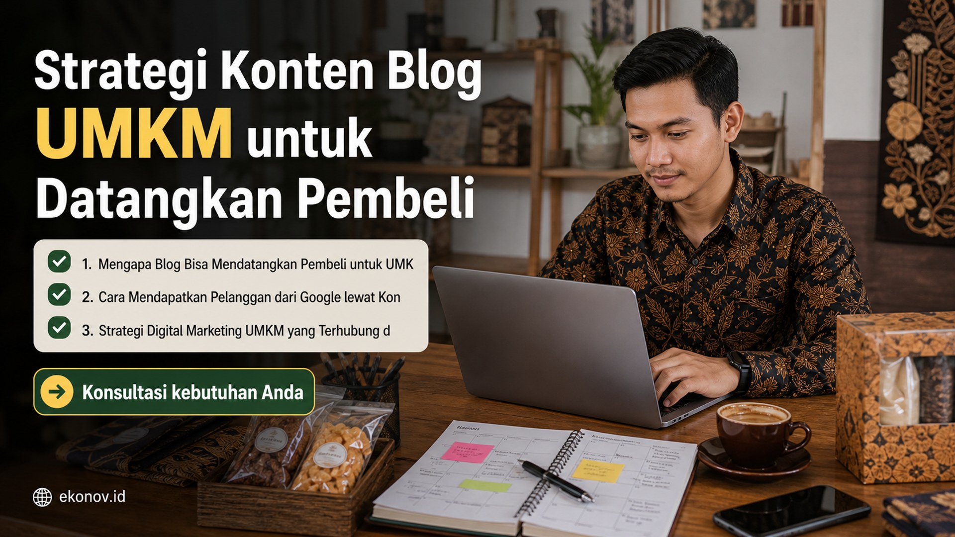 cara mendapatkan pelanggan dari google - Strategi Konten Blog UMKM untuk Datangkan Pembeli