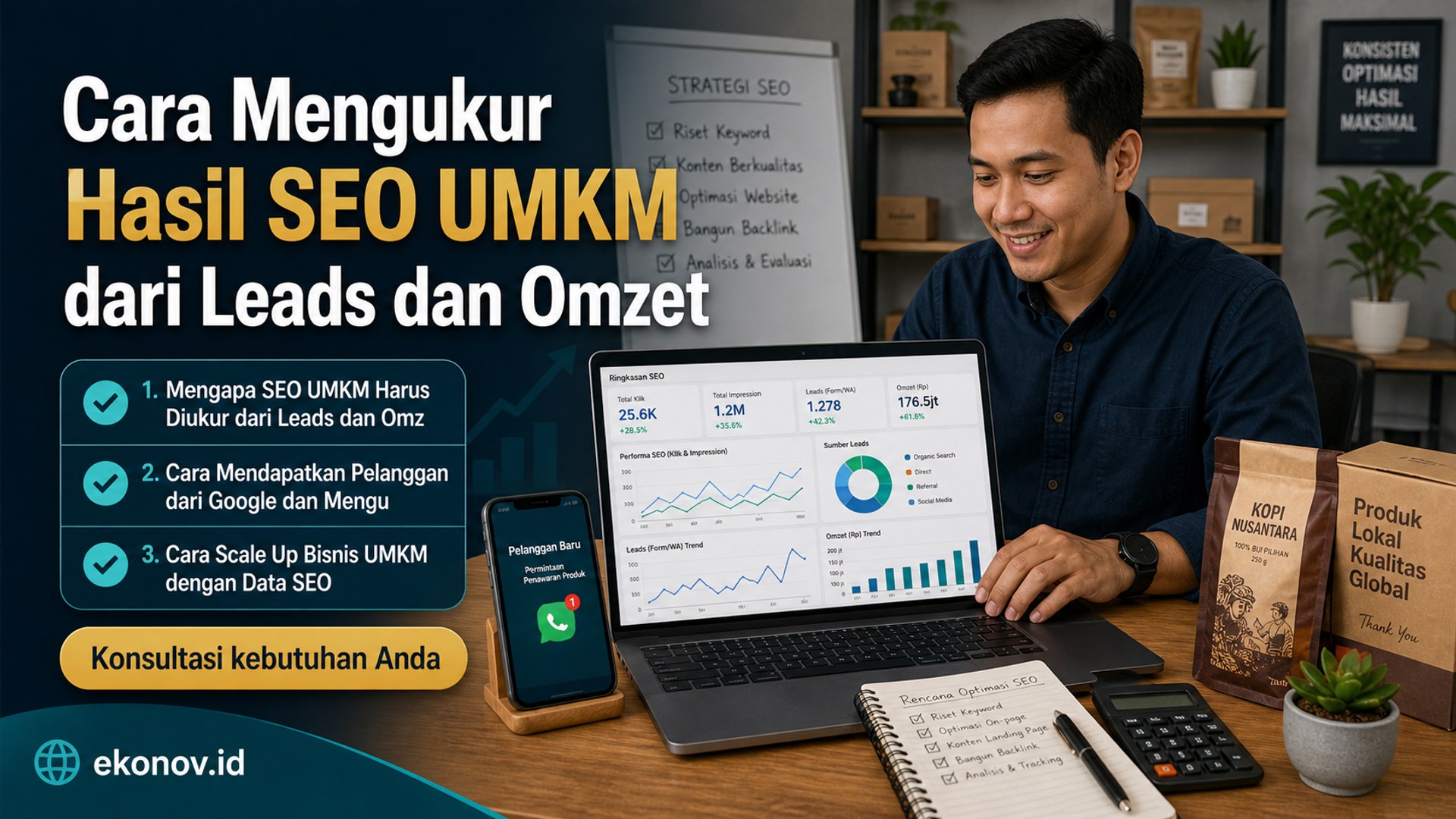 cara mendapatkan pelanggan dari google - Cara Mengukur Hasil SEO UMKM dari Leads dan Omzet