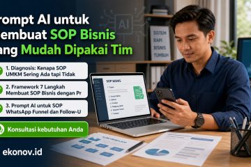 cara scale up bisnis umkm - Prompt AI untuk Membuat SOP Bisnis yang Mudah Dipakai Tim
