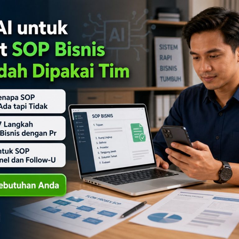 Prompt AI untuk Membuat SOP Bisnis yang Mudah Dipakai Tim