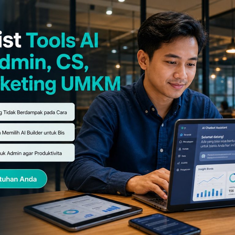 Checklist Tools AI untuk Admin, CS, dan Marketing UMKM