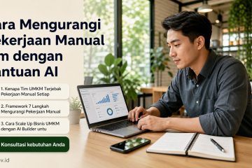 cara scale up bisnis umkm - Cara Mengurangi Pekerjaan Manual Tim dengan Bantuan AI