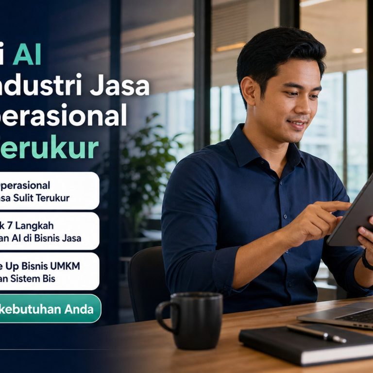 Aplikasi AI untuk Industri Jasa agar Operasional Lebih Terukur