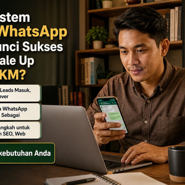 Kenapa Sistem Closing WhatsApp Menjadi Kunci Sukses Strategi Scale Up Bisnis UMKM?