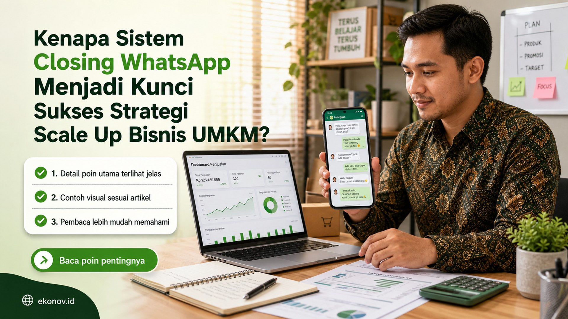 Ilustrasi cara mendapatkan pelanggan dari google - Kenapa Sistem Closing WhatsApp Menjadi Kunci Sukses Strategi Scale...