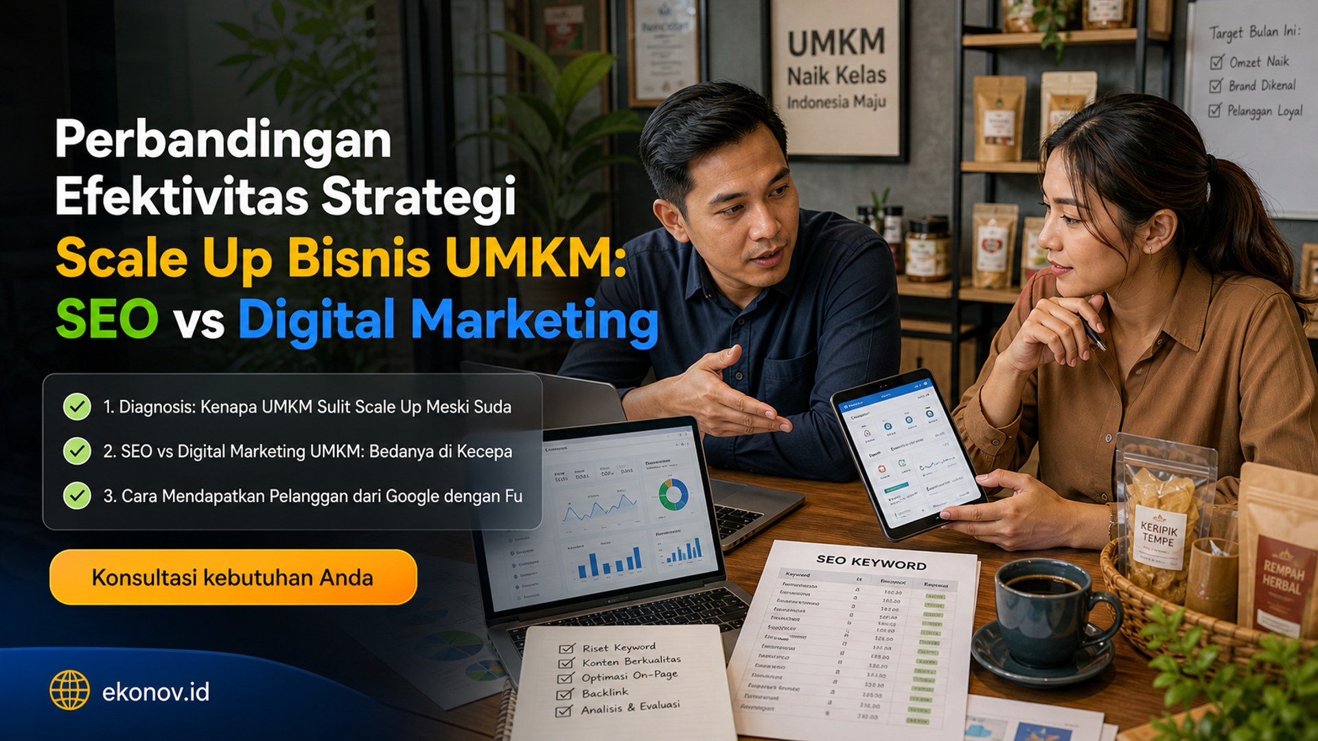 cara mendapatkan pelanggan dari google - Perbandingan Efektivitas Strategi Scale Up Bisnis UMKM: SEO vs Digital Marke...
