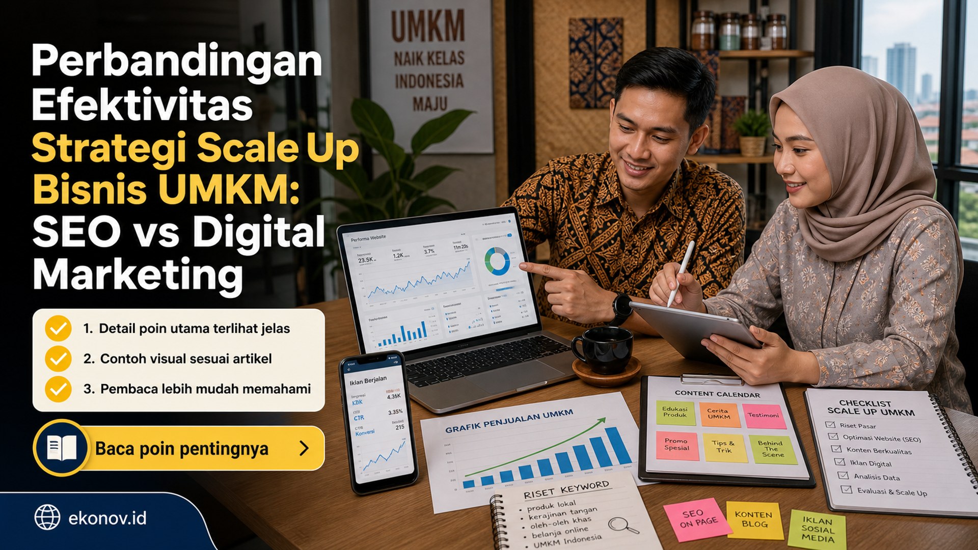 Ilustrasi cara mendapatkan pelanggan dari google - Perbandingan Efektivitas Strategi Scale Up Bisnis UMKM: SEO vs Dig...